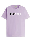 Adro Men'S Solid Regular Fit T-Shirt (Rn24-Nky-Pu_Purple,PurpleApparel,S