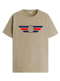 Adro Regular Fit Tshirt For Men | Printed T Shirt For Men | 100% Cotton T-Shirt |Printed T Shirt | T-Shirts | Rn24-Cap-Be-M Beig