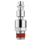 DEWALT MNPT Swivel Industrial Plug, 1/4MNPT Industrial Plug with 360 Swivel at 45, High-Performance Fitting for Optimal