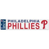 Wincraft MLB Philadelphia Phillies Perfect Cut Decals, 4 x 17