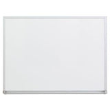 Universal DRYERASE BOARD, MELAMINE, 24 X 18, SATINFINISHED ALUMINUM FRAME, 5 EA