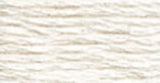 DMC Thread Pearl Cotton Skeins Size 3 16.4 Yards White 115 3Blanc (12Pack)