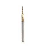 Amana Tool 46473 CNC 2D & 3D Carving 6.2 Deg Tapered Angle Ball Tip x 0.5mm Dia x 0.25