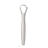 Tongue Scraper Cleaner For Adults Surgical Grade Stainless Steel Metal Tongue Brush Dental Kit Professional Eliminate Bad Breath