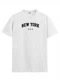 Adro Men'S Solid Regular Fit T-Shirt (Rn24-New-Wh_White,WhiteApparel,XL