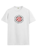 Adro Tshirt For Men | Printed T Shirt For Men | 100% Cotton T-Shirt |Printed T Shirt | T-Shirts | Rn24-Bul-Wh-L White