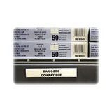 CLine Products Inc. CLI87207 Label Holder For Magnetic ShelfBin 6in.Lx.50in.H Clear