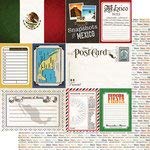 Mexico Travel Journal 12 x 12 DoubleSided Scrapbook Paper 1 Sheet (36902)