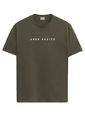 Adro Men'S Solid Regular Fit T-Shirt (Rn24-Ar2-Ol_Olive