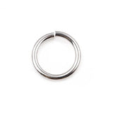 HDSupplies 100 Pieces - 304 Stainless Steel Jump Rings - 11mm - 15 Gauge (1.4mm Thickness)