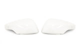 OLM OE Style Mirror Cover with Turn Signal Cutout - Crystal White - 2015-2021 Subaru WRX / STI / 2015-2017 Crosstrek