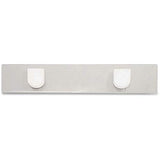 Advantus 75329 Panel Wall Sign Name Holder, Acrylic, 9 X 2, 6/Pack, Clear