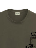 Adro Regular Fit Tshirt For Men | Printed T Shirt For Men | 100% Cotton T-Shirt |Printed T Shirt | T-Shirts | Rn24-Poc-Ol-M Oliv