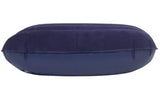 Trendmad Soft Comfortable Inflatable Velvet Air Pillow Cushion, Sleeping Bag, Travel Pillow (Blue, Pack Of 1).