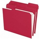 ESSR15213RED Pendaflex Reinforced Top Tab File Folders