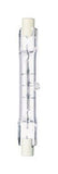 Westinghouse Halogen Double-Ended Bulb Unlensed 100 W 1400 Lumens T3 3-1/16 In. Clear 2900 K Carded