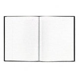 Blueline Business Notebooks Black 9.25x7.25 192 Sht Ruled A9 Pack Of 5