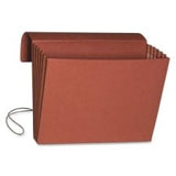 Smead Expndg Wallets,w/ Cord, Lgl, 51/4 Exp,10/BX, 15x10, RDR
