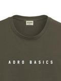 Adro Men'S Solid Regular Fit T-Shirt (Rn24-Ar2-Ol_Olive