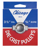 PULLEY 31/2X3/4 (Pack of 1)