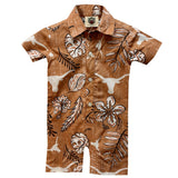 Texas Longhorns Infant Vintage Floral Romper