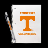 Tennessee Vols Gift Set - Spiral Notebook And Comfort Feel Metal Pen (2303)
