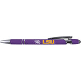 Lsu Tigers Gift Set - Spiral Notebook And Comfort Feel Metal Pen (2313)