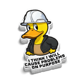 Cause Problems - Hard Hat Decal