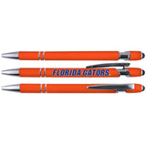 Florida Gators Gift Set - Spiral Notebook And Comfort Feel Metal Pen (2326)
