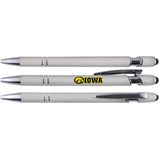Iowa Haweyes Gift Set - Spiral Notebook And Comfort Feel Metal Pen (2339)