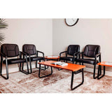 Interion® Rectangle Coffee Table 43 X 20 Cherry Top