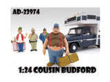 Cousin Budford Trailer Park Figure For 1:24 Scale Model Cars by American Diorama