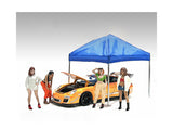 Hip Hop Girls 4 Piece Figure Set for 1/18 Scale Models by American Diorama