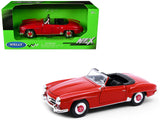 1955 MercedesBenz 190 SL Red NEX Models Series 1/24 Diecast Model Car by Welly