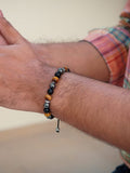 Triple Protection Beaded Bracelet - Mykonos