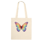 Rainbow Butterfly Premium Tote Bag
