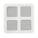 25-Pack: 3.94 x 3.94" Disposable Floor Drain Sticker Hair Catcher