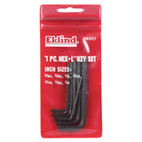 HEX KEY SET L SHORT 7PC (Pack of 6)