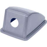 Global Industrial™ Recycling Bottle & Can Lid Gray