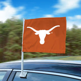 Texas Longhorns Car Flag Large 1Pc 11 X 14