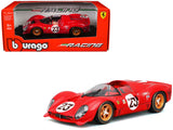 Ferrari 330 P4 #23 Lorenzo Bandini Chris Amon Ferrari S.P.A. Winner 24 Hours of Daytona (1967) Racing Series 1/24 Diecas