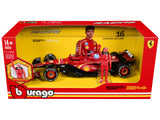 Ferrari SF24 #16 Charles Leclerc Formula One F1 World Championship (2024) with Driver Figure Formula Racing 1/24 Diecast Mode
