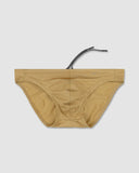 Swim Tanga Solid Champagne Nude