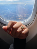 Miraculous Medal Signet Ring in 14k Gold
