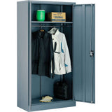 Global Industrial™ Wardrobe Cabinet Assembled 36W X 18D X 72H Gray