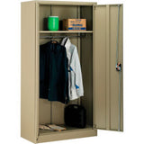 Global Industrial™ Wardrobe Cabinet Assembled 36W X 18D X 72H Tan