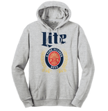 Miller Lite Logo Hooded Sweatshirt - Gray