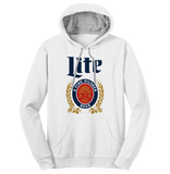 Miller Lite Logo Hooded Sweatshirt - Gray