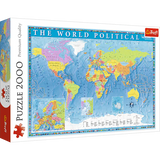 Trefl 2000 Piece Jigsaw Puzzle, Political Map Of The World