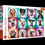 Trefl 2000 Piece Jigsaw Puzzles, Funny Dog Portraits Ii